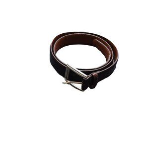 Men's Brighton Brown Leather Belt 34